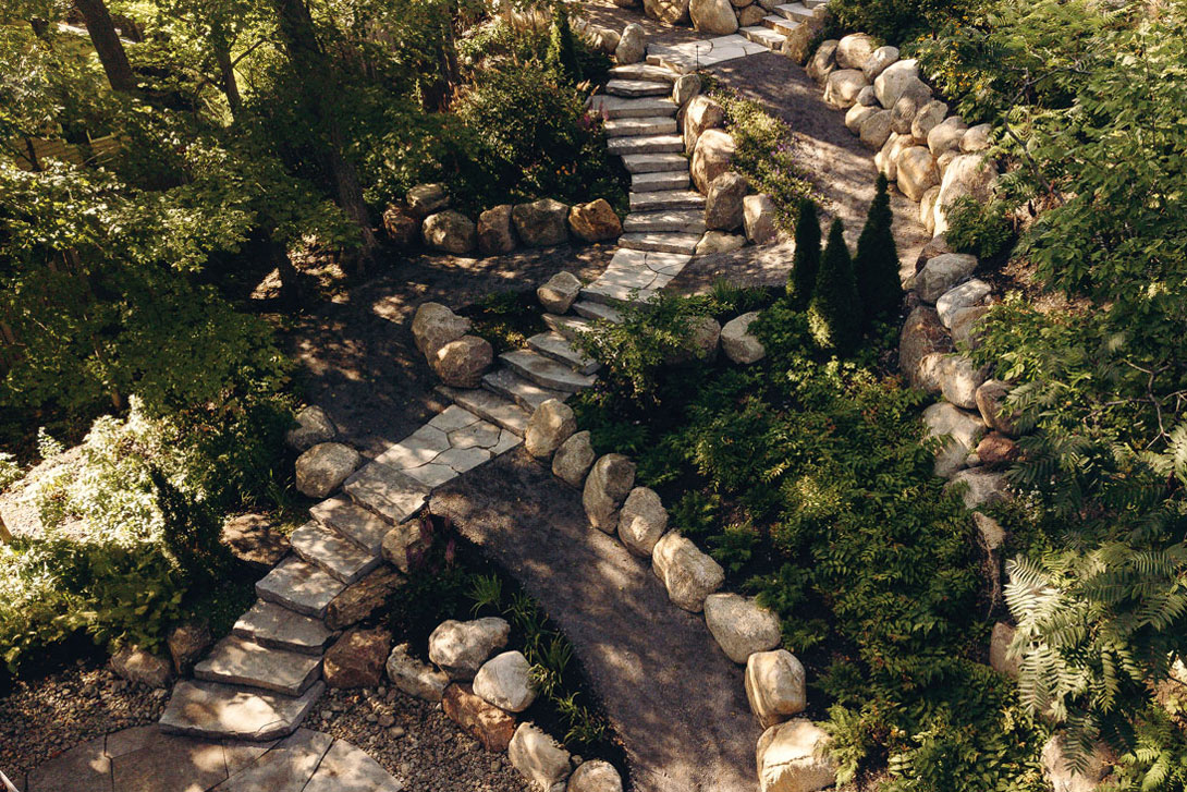 Jardin aux vingt-cinq marches — Le Regard Vert