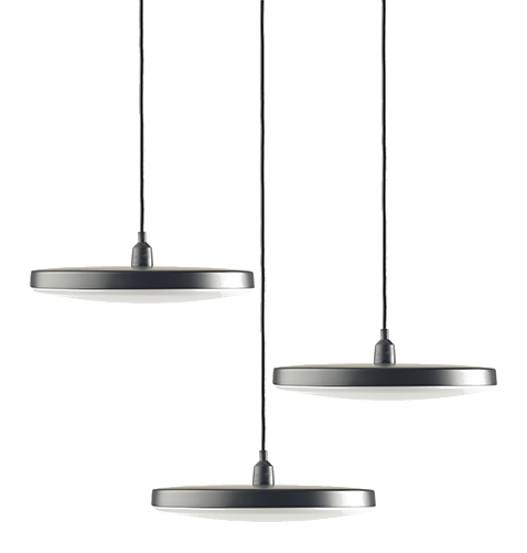 DISC PENDANT 100-230V TRIPLE