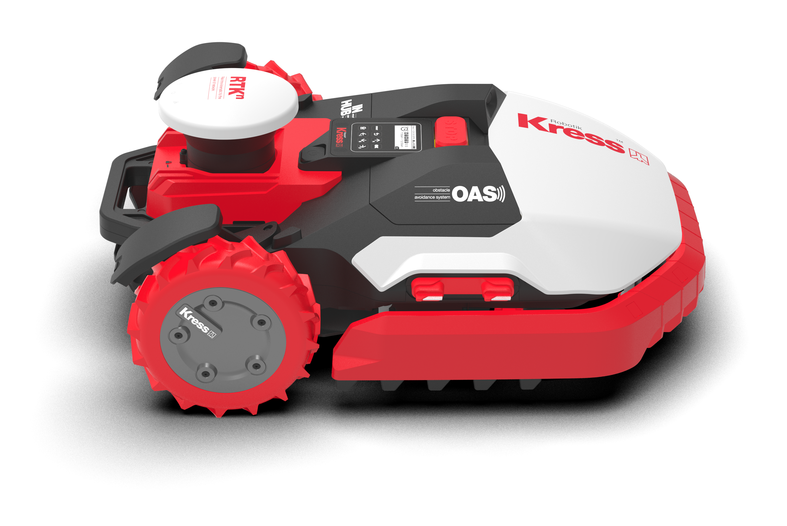 Kress RTKⁿ 6 acres — tondeuse robotique avec OAS, moteur renforcé et roues en V