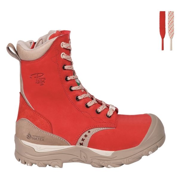 Botte de travail imperméable,fermoir sur le côté, semelle double densité Eva/caoutchouc - Image 8