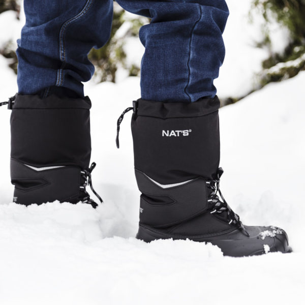 Botte motoneige lacée 12'' ultra légère en EVA haut rendement thermique, noir (N) - Image 3