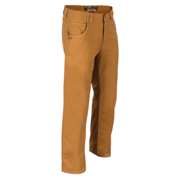 Pantalon tissu canvas extensible Camel  G 28-42
