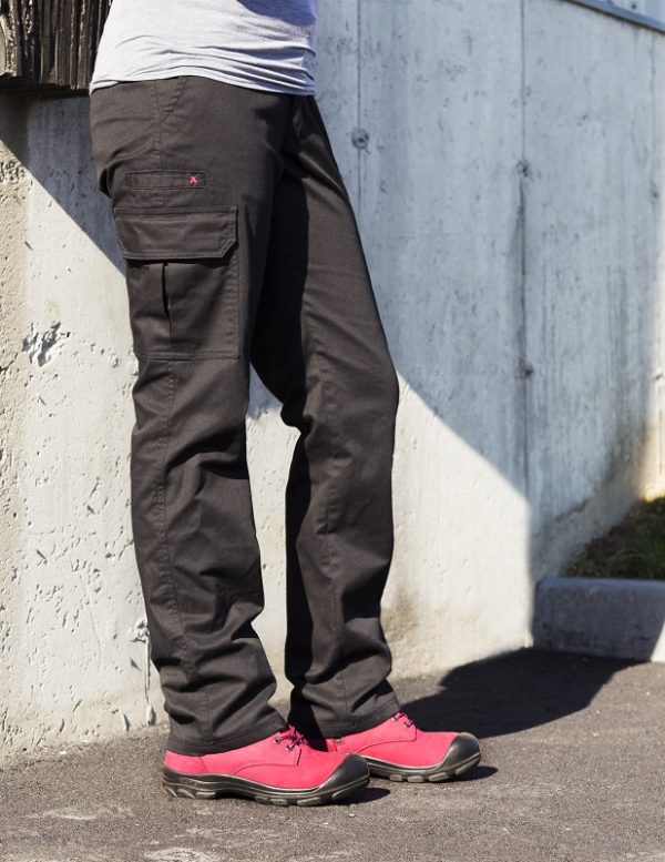 Pantalon cargo travail extensible pour dames gr 0-20