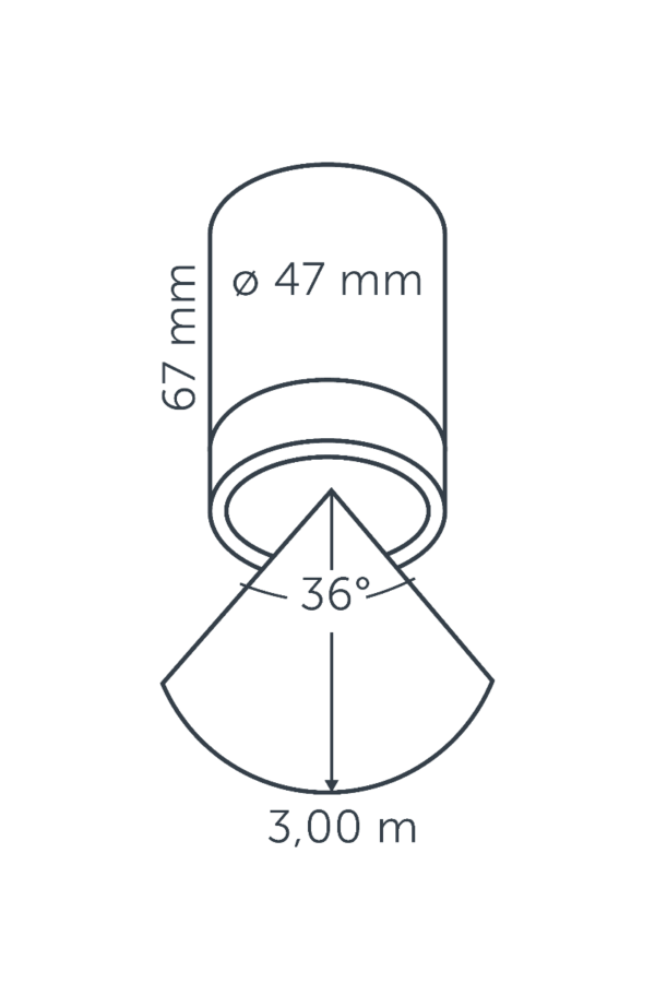 MINI SCOPE Plafonnier 1 W - Image 7