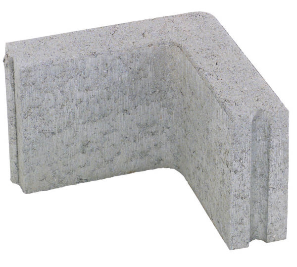 Bordure coin 90° Régulier 8"