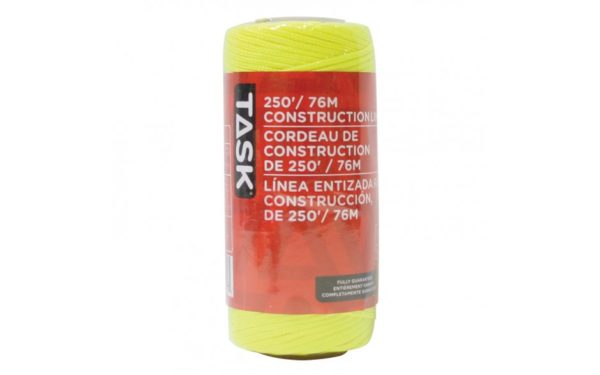 Cordeau de construction en nylon bobine de rechange (jaune)