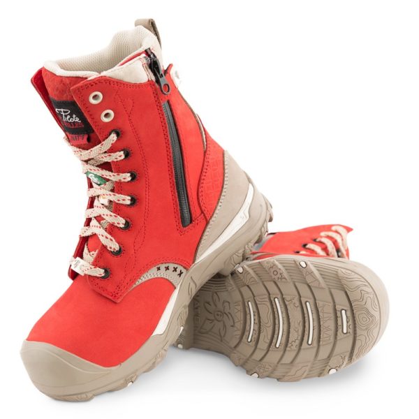 Botte de travail imperméable,fermoir sur le côté, semelle double densité Eva/caoutchouc - Image 7