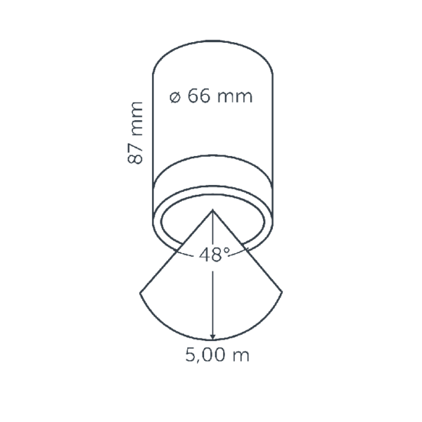 SCOPE PLAFONNIER  3 W - Image 5