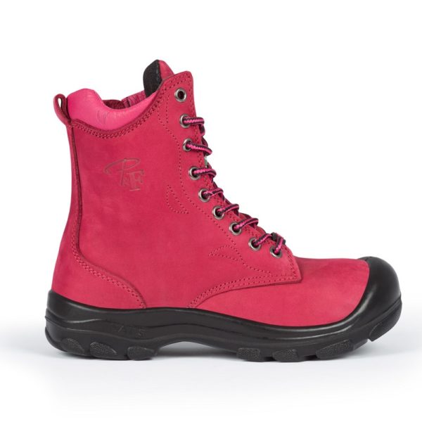 Botte 8" lacée et fermeture éclair, cuir nubuck G5-11 - Image 12