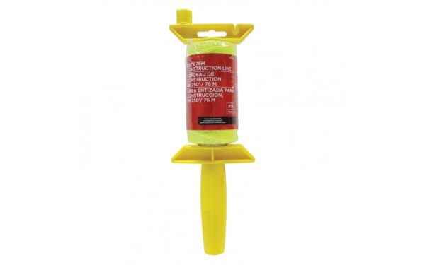 Cordeau de construction en nylon rechargeable de 250 (jaune)