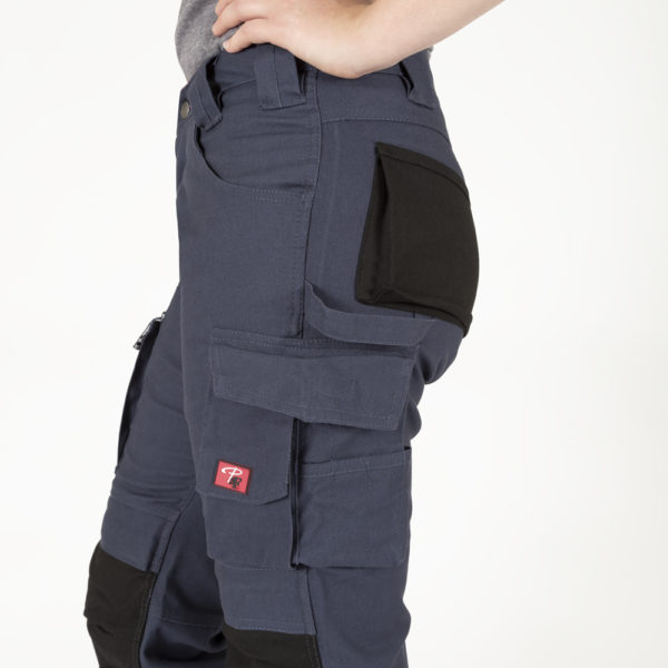Pantalon multi-poches, Tissu extensible (G) - Image 3