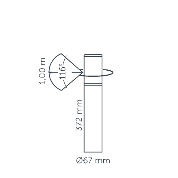 Bollard/Solitaire LIV LOW  ( chaud ) 1.5 W - Image 6