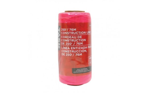 Cordeau de construction en nylon bobine de rechange (rose)
