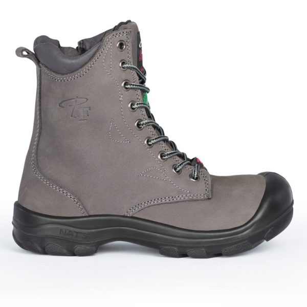 Botte 8" lacée et fermeture éclair, cuir nubuck G5-11 - Image 10