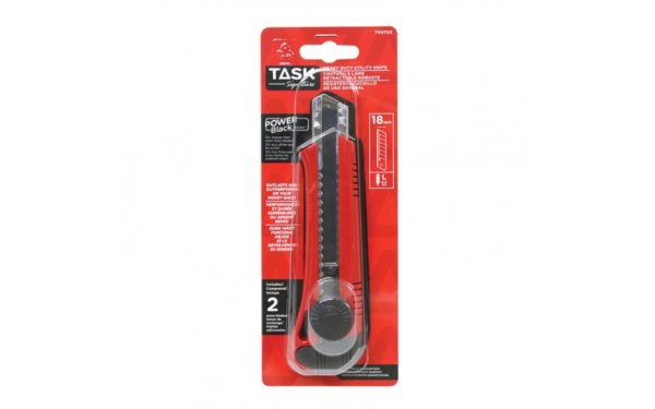 Couteau 18 mm cliquet enduit ( T00703 ) - Image 2
